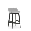 - Hyg Barstool 65 cm Full Upholstery Black Oak*Normann Copenhagen Discount