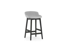 - Hyg Barstool 65 cm Full Upholstery Black Oak*Normann Copenhagen Discount