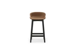 - Hyg Barstool 65 cm Full Upholstery Black Oak*Normann Copenhagen New