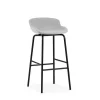 - Hyg Barstool 75 cm Full Upholstery Black Steel^Normann Copenhagen Discount