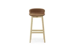 - Hyg Barstool 75 cm Full Upholstery Oak^Normann Copenhagen Sale