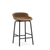 - Hyg Barstool 65 cm Full Upholstery Black Steel*Normann Copenhagen Sale