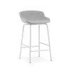 - Hyg Barstool 65 cm Full Upholstery White Steel^Normann Copenhagen Online