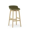 - Hyg Barstool 75 cm Front Upholstery Olive & Oak^Normann Copenhagen Hot