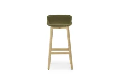 - Hyg Barstool 75 cm Front Upholstery Olive & Oak^Normann Copenhagen Hot