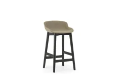 - Hyg Barstool 65 cm Front Upholstery Sand & Black Oak*Normann Copenhagen Clearance
