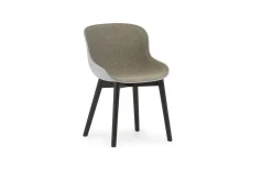 - Hyg Chair Front Upholstery Grey & Black Oak^Normann Copenhagen New
