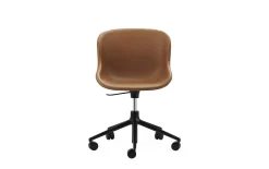 - Hyg Chair Swivel 5W Gas Lift Full Upholstery Black Alu^Normann Copenhagen Outlet