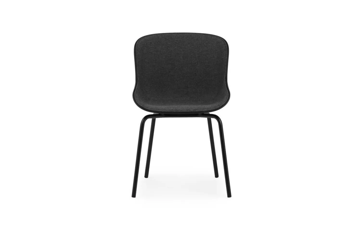 - Hyg Chair Front Upholstery Black & Black Steel*Normann Copenhagen Hot