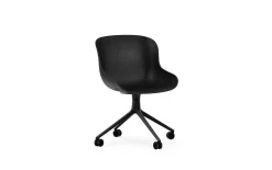 - Hyg Chair Swivel 4W Black Alu^Normann Copenhagen Hot