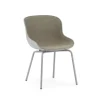 - Hyg Chair Front Upholstery Grey & Grey Steel^Normann Copenhagen