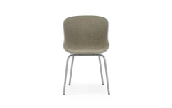 - Hyg Chair Front Upholstery Grey & Grey Steel^Normann Copenhagen
