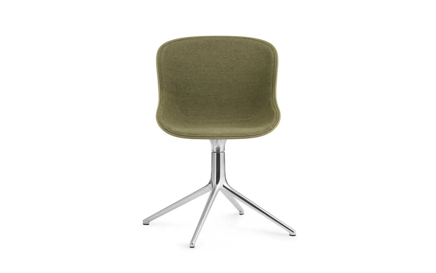 - Hyg Chair Swivel 4L Front Upholstery Olive & Alu*Normann Copenhagen Discount