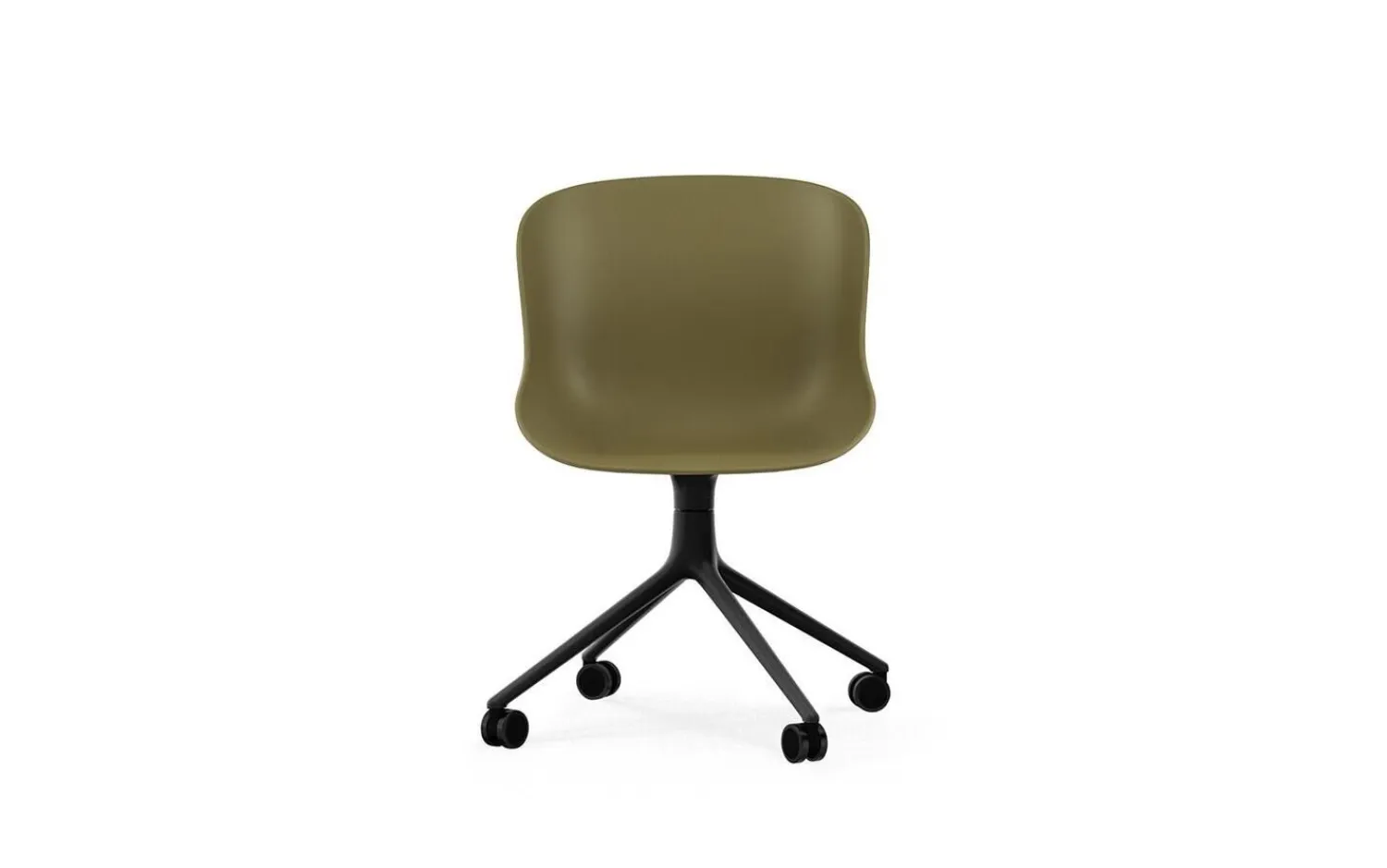 - Hyg Chair Swivel 4W Black Alu^Normann Copenhagen Hot