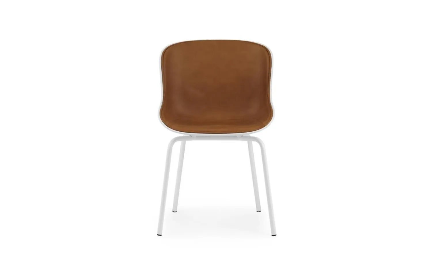 - Hyg Chair Front Upholstery White & White Steel^Normann Copenhagen Outlet