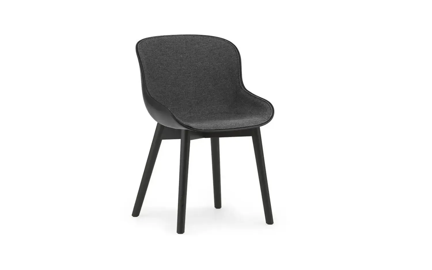 - Hyg Chair Front Upholstery Black & Black Oak*Normann Copenhagen Discount