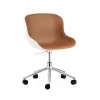 - Hyg Chair Swivel 5W Gas Lift Front Upholstery White & Alu*Normann Copenhagen Discount