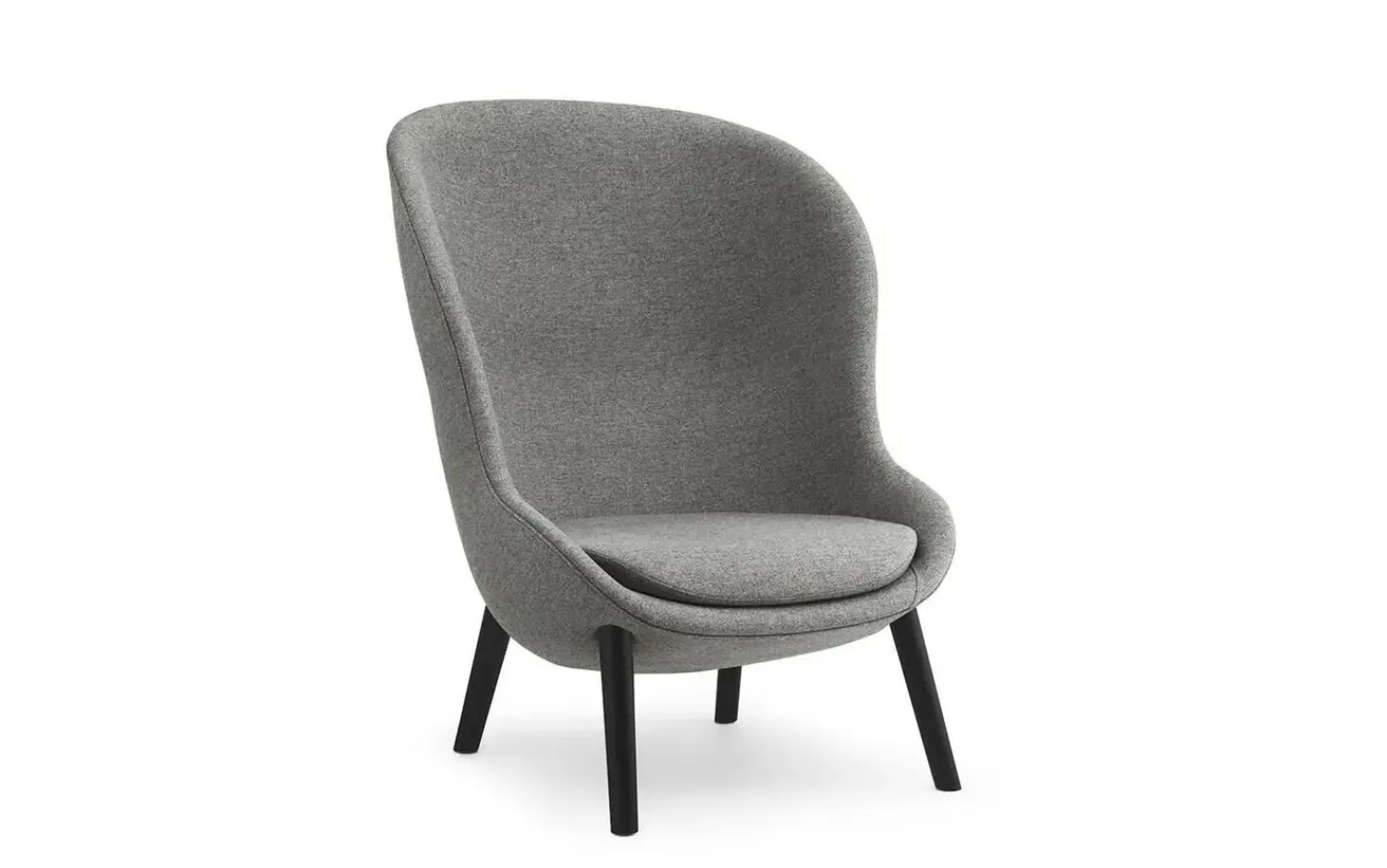 - Hyg Lounge Chair High Black Oak^Normann Copenhagen Best