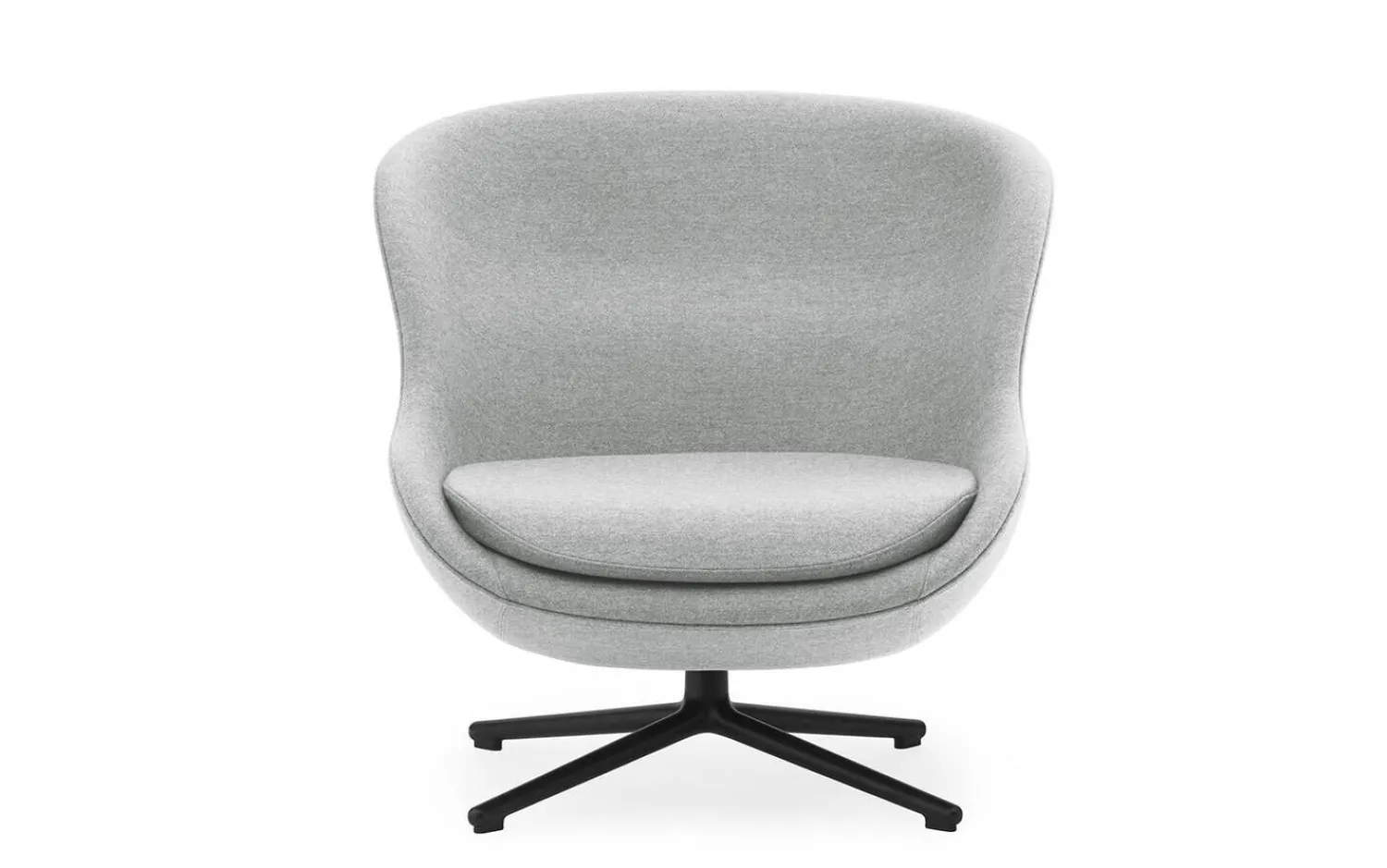 - Hyg Lounge Chair Low Swivel Black Alu*Normann Copenhagen Online