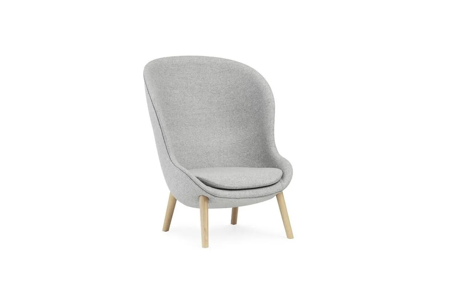- Hyg Lounge Chair High Oak^Normann Copenhagen Best