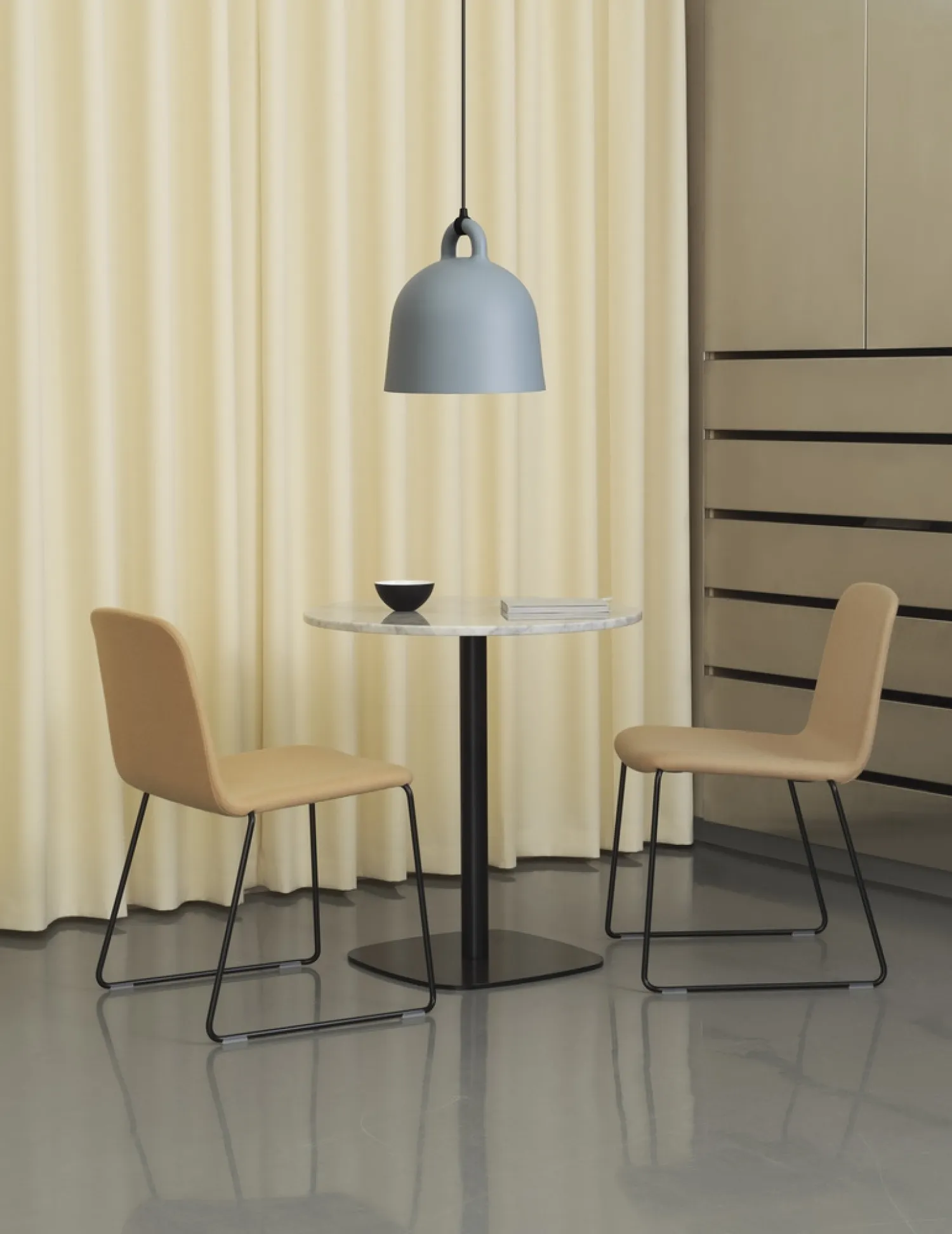 - Just Chair Full Upholstery Black Steel^Normann Copenhagen Best