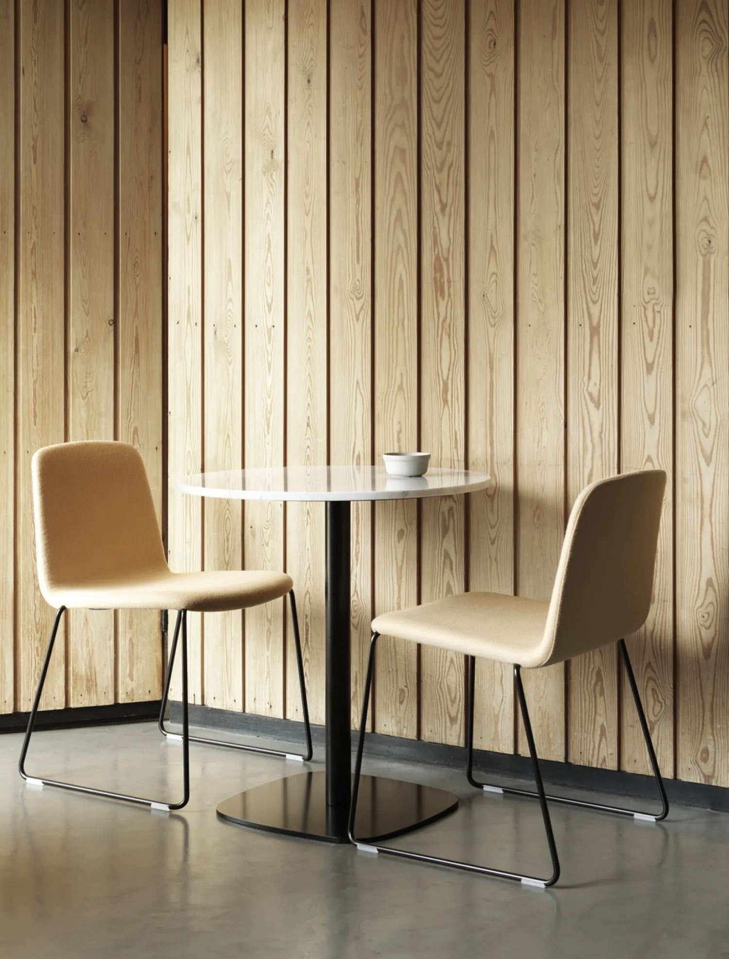 - Just Chair Full Upholstery Black Steel^Normann Copenhagen Best