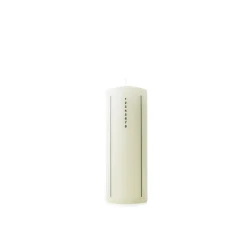 - Kalenderlys - Off White - H20 x Ø7 cm*Normann Copenhagen