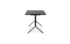 - Kip Desk Black Steel - Dark Brown^Normann Copenhagen Sale