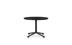 - Lunar Coffee Table H45 Ø60 cm Black Alu^Normann Copenhagen Outlet