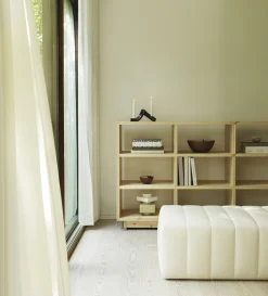 - Lysestage - Crooked Candlestick Two - Grey / Grå^Normann Copenhagen Outlet