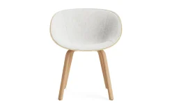 - Mat Armchair Front Upholstery Hemp Beech - Hallingdal 110^Normann Copenhagen New