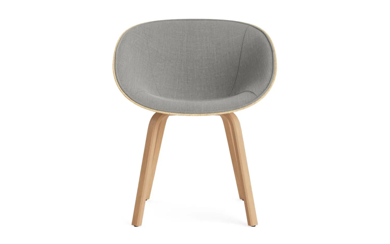 - Mat Armchair Front Upholstery Hemp Beech - Remix 133*Normann Copenhagen Discount