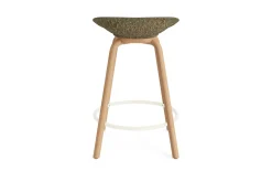 - Mat Barstool 65 cm Front Upholstery Seaweed Beech/Cream - Ultra 41599*Normann Copenhagen Online