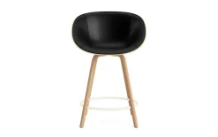 - Mat Bar Armchair 65 cm Front Upholstery Hemp Beech/Cream - Ultra 41599*Normann Copenhagen Clearance