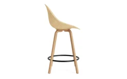 - Mat Bar Chair 65 cm Beech/Black - Hemp*Normann Copenhagen Clearance