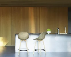 - Mat Bar Chair 65 cm Beech/Cream - Hemp*Normann Copenhagen Discount