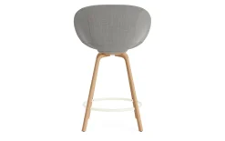 - Mat Bar Armchair 65 cm Full Upholstery Beech/Cream - Remix 133*Normann Copenhagen Clearance
