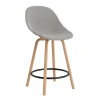 - Mat Bar Chair 65 cm Full Upholstery Beech/Black - Remix 133^Normann Copenhagen Clearance