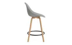 - Mat Bar Chair 65 cm Full Upholstery Beech/Black - Remix 133^Normann Copenhagen Clearance