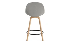 - Mat Bar Chair 65 cm Full Upholstery Beech/Black - Remix 133^Normann Copenhagen Clearance