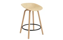 - Mat Barstool 65 cm Beech/Black*Normann Copenhagen Hot