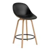 - Mat Bar Chair 65 cm Front Upholstery Seaweed Beech/Black - Ultra 41599^Normann Copenhagen Discount