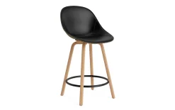 - Mat Bar Chair 65 cm Front Upholstery Seaweed Beech/Black - Ultra 41599^Normann Copenhagen Discount