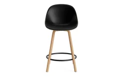 - Mat Bar Chair 65 cm Front Upholstery Seaweed Beech/Black - Ultra 41599^Normann Copenhagen Discount