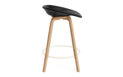 - Mat Barstool 65 cm Full Upholstery Beech/Cream - Ultra 41599*Normann Copenhagen Best
