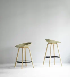 - Mat Barstool 65 cm Beech/Cream^Normann Copenhagen Clearance