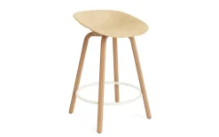 - Mat Barstool 65 cm Beech/Cream*Normann Copenhagen Clearance