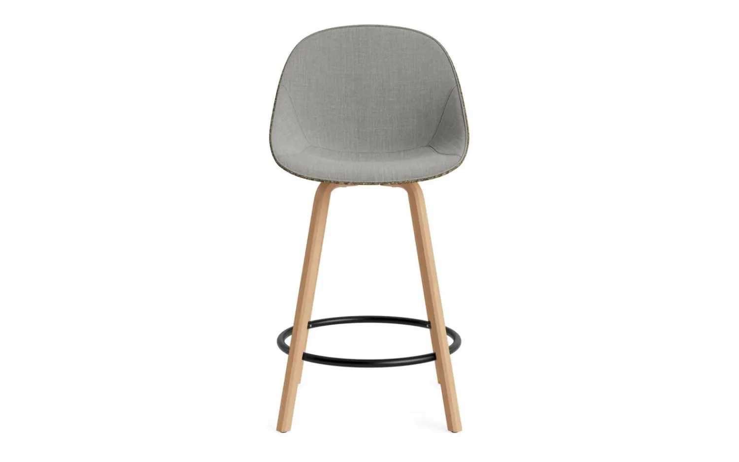 - Mat Bar Chair 65 cm Front Upholstery Seaweed Beech/Black - Remix 133^Normann Copenhagen Hot