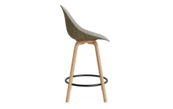 - Mat Bar Chair 65 cm Front Upholstery Seaweed Beech/Black - Remix 133^Normann Copenhagen Hot