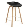 - Mat Barstool 65 cm Front Upholstery Hemp Beech/Cream - Ultra 41599*Normann Copenhagen Clearance